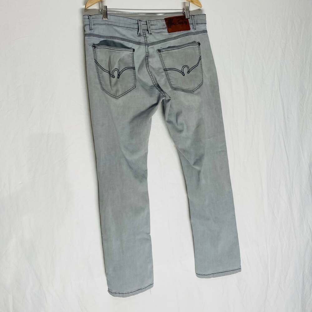 Vintage Y2K Rocawear Men's Gray Baggy Loose Fit Jeans, size 36